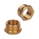 ΣΥΣΤΟΛΕΣ ΟΡΕΙΧΑΛΚΙΝΕΣ ΑΜΕΡΙΚΗΣ 3/4" x 1/2" ΓΙΑ ΦΙΛΤΡΑ ΝΕΡΟΥ ΚΑΤΩ ΠΑΓΚΟΥ DP (ΣΕΤ 2 ΤΕΜ)