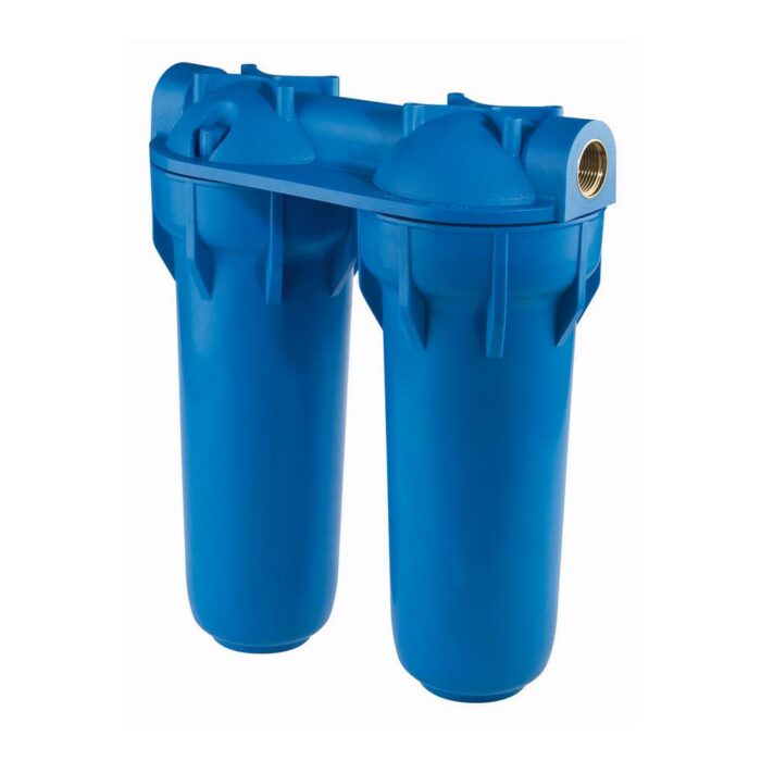 atlas filtri water filter under counter dp 2p blue duplex