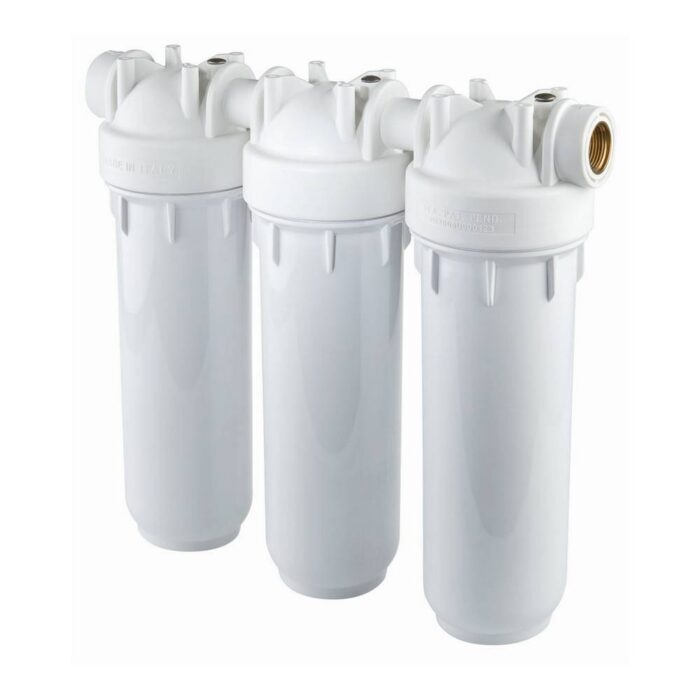 atlas filtri water filter under counter dp 2p white trio